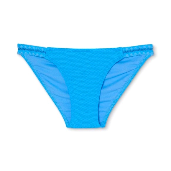 Xhilaration Swim Nwt Xhilaration Blue Cheeky Bikini Bottom Size M